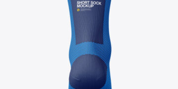 Compression Short Sock Mockup