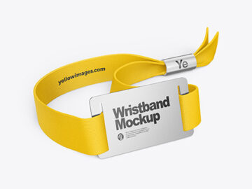 Wristband Mockup