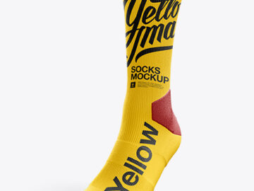 Men's Socks Mockup