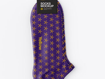 Socks Mockup - Top View