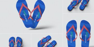 Flip Flops / Sandals Mockups